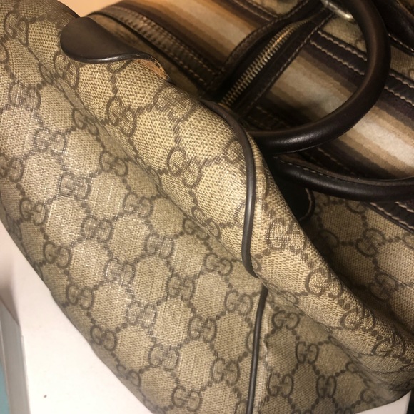 Authentic Gucci Bowling Ball style purse - Picture 3 of 12